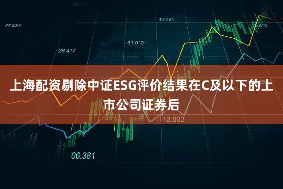 上海配资剔除中证ESG评价结果在C及以下的上市公司证券后